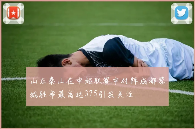 山东泰山在中超联赛中对阵成都蓉城胜率最高达375引发关注